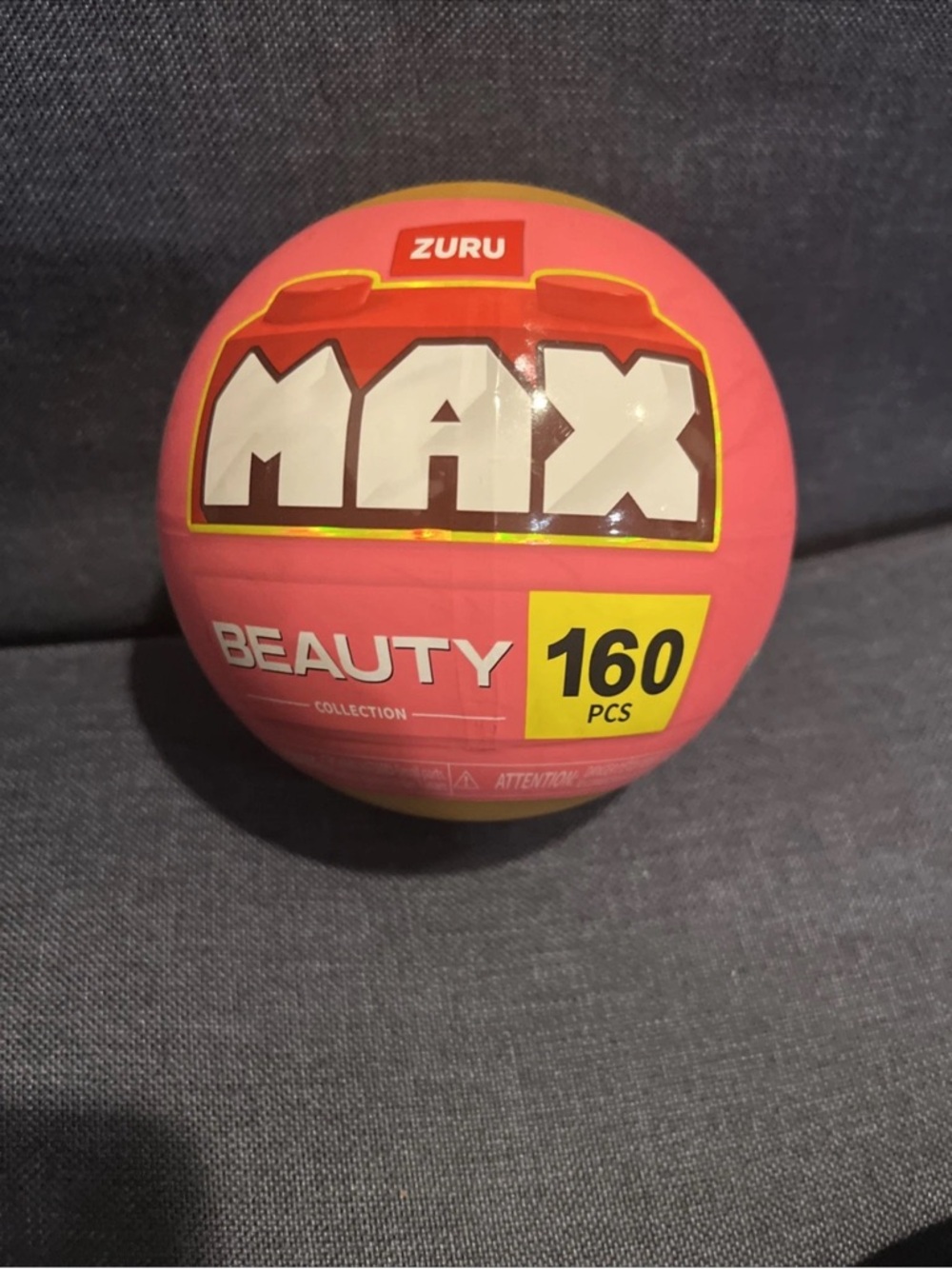 New ZURU MAX Beauty 160 PCS Pink Collectible Surprise Ball